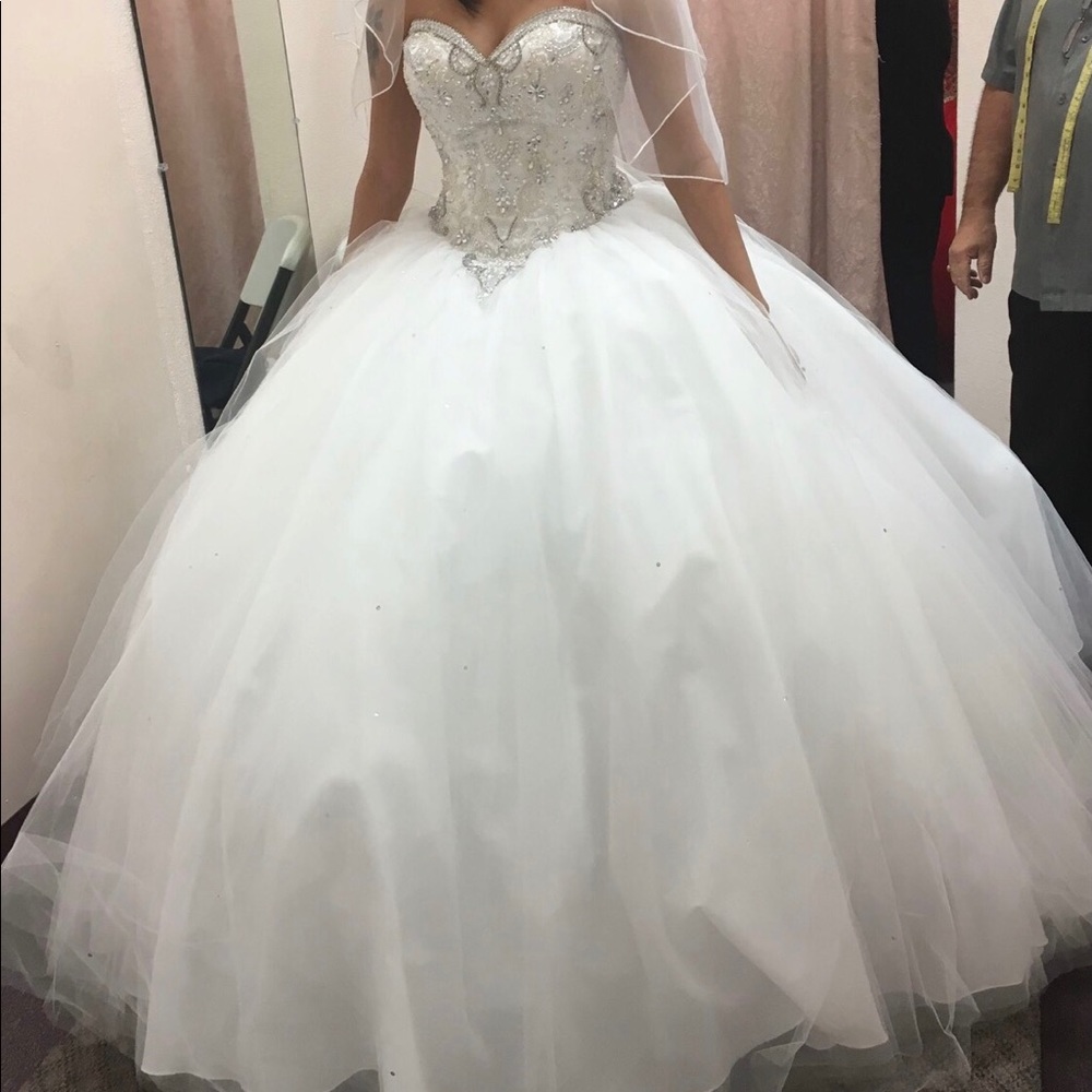 Princess style wedding dress 👗💍